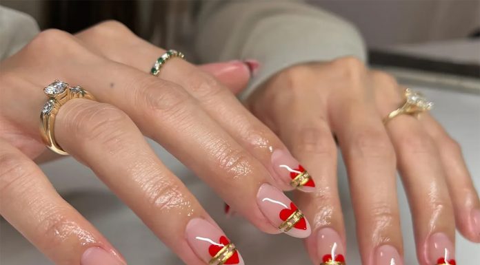 Prisrčne inovativne ideje za valentinove nohte