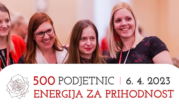 Tudi izjemni ženski Tanja Skaza in Tina Gorenjak na dogodku 500 podjetnic