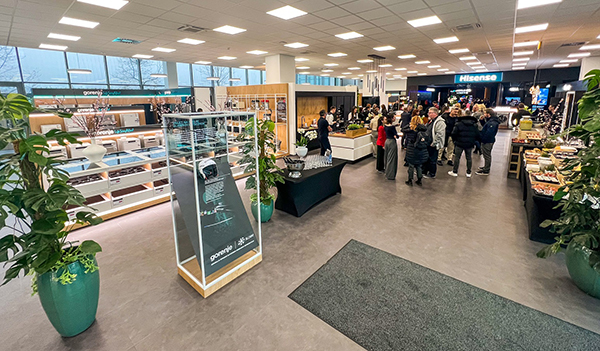 Otvoritev prenovljenega prodajnega Studia Hisense Gorenje v Ljubljani