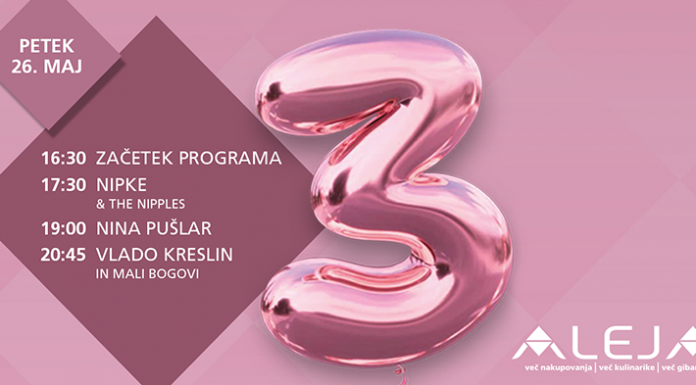 Aleja rojstnodnevno praznovanje zaključuje v velikem slogu