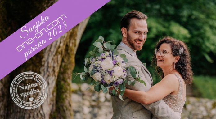 FOTO & VIDEO: Pravljična Sanjska ona-on poroka 9