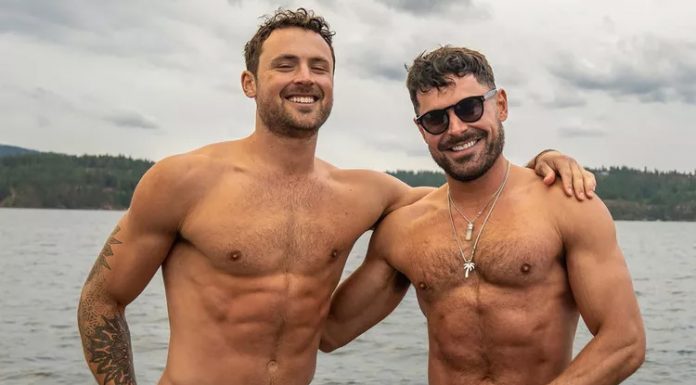Zac Efron in njegov brat Dylan sta pokazala svoji izklesani telesi