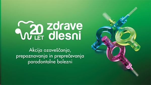20 let vseslovenske akcije Zdrave dlesni: za izboljšanje ustnega zdravja Slovencev