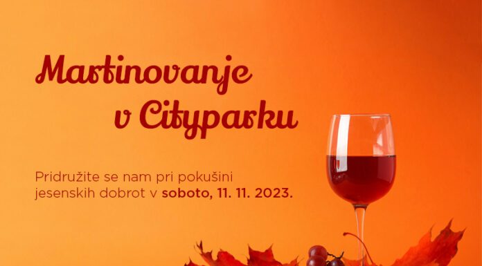 Ogrejte si dušo na martinovanju v Cityparku