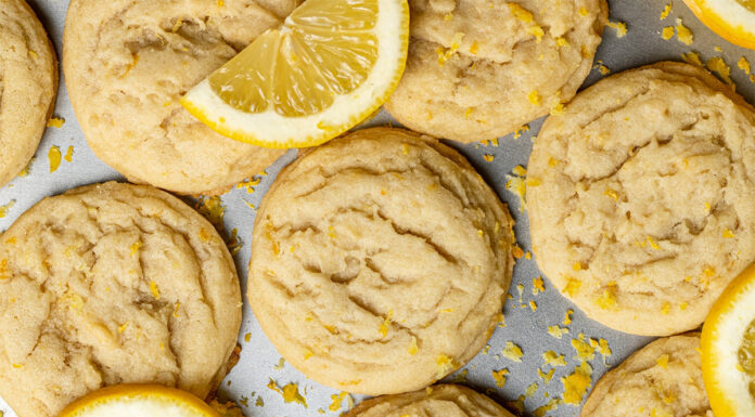 Recept: Mehki limonini piškotki