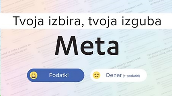 Facebook, Instagram: Potrošniške organizacije vlagajo pritožbe: model plačaj ali privoli nepravičen