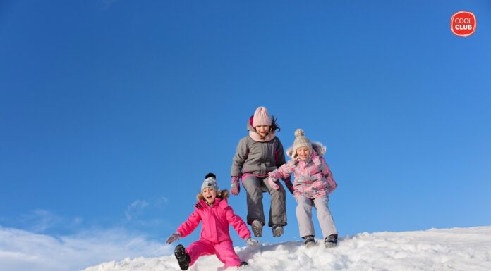Otroške zimske radosti oblecite v topla oblačila