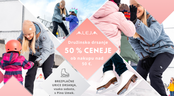Izkoristite odlične popuste in drsajte na ALEJI SKY