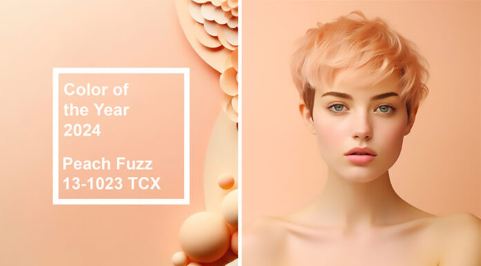 Barva leta 2024 je breskvin puh (Peach fuzz)