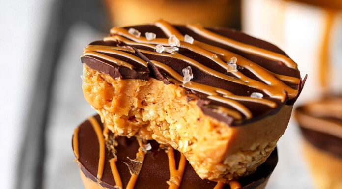 Recept: Čokoladno-ovseni kupčki z arašidovim maslom