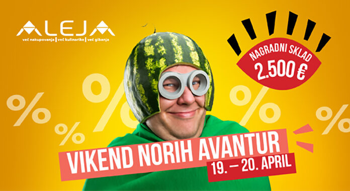 Ta vikend v ALEJO na nore avanture