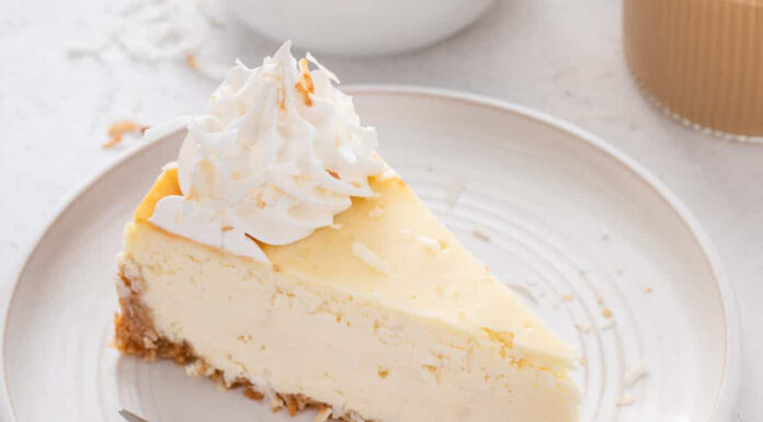 Recept: Kokosova cheesecake