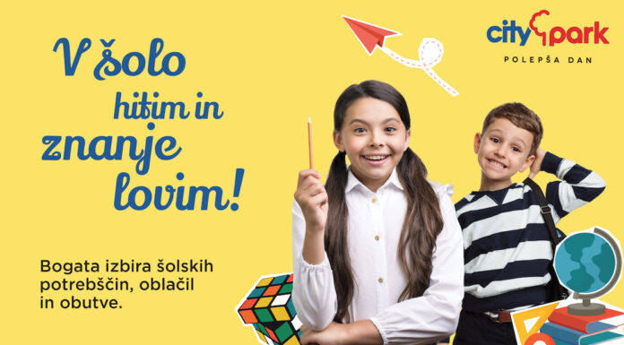 V novo šolsko leto s Cityparkom