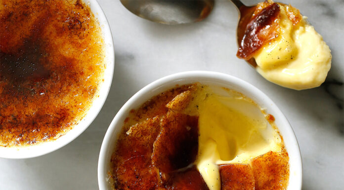Recept: Vanilijev creme brûlée