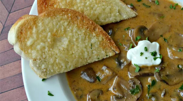 Recept: Madžarska gobova juha