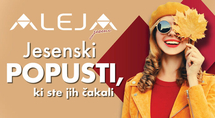 Jesenski modni trendi in teden otroka v ALEJI