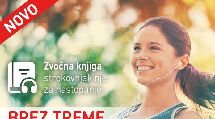 Andreja Jernejčič izdala zvočno knjigo Brez treme na oder