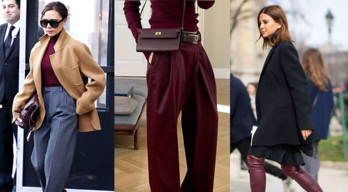 Vinsko rdeča je najbolj vroča barva jeseni – kako jo kombinirati?