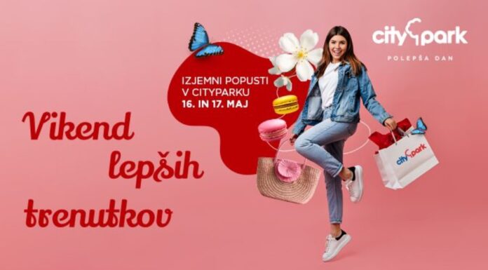 Ta vikend bo v Cityparku preprosto lep(ši): znižanja, nagradne igre, Mini DJ akademija