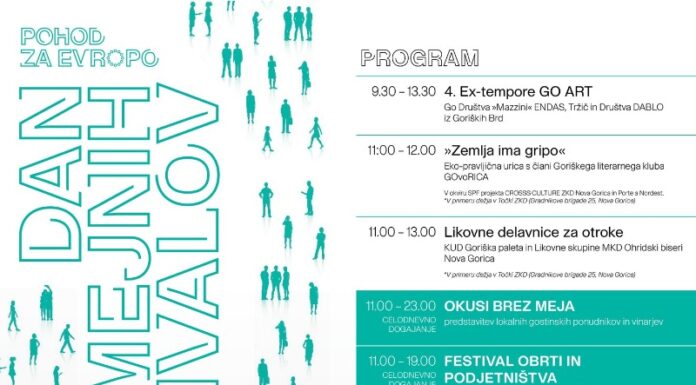 Nova Gorica jutri vabi na Dan brezmejnih festivalov