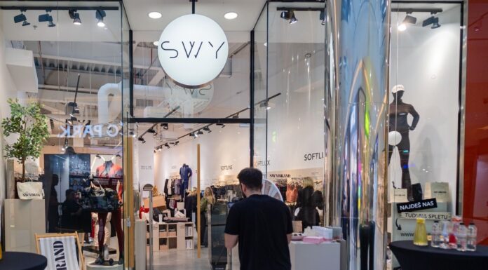 V Cityparku odprla vrata prva in edina fizična trgovina modne znamke SWY