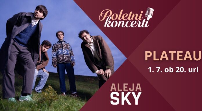 Vroča poletna znižanja in after-work koncert skupine Plateau v ALEJI