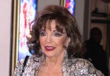 Joan Collins, 92, očarala sledilce v elegantnih belih kopalkah