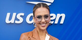 Takole je Jessica Alba stilirala svojo belo poletno obleko v jesenski videz