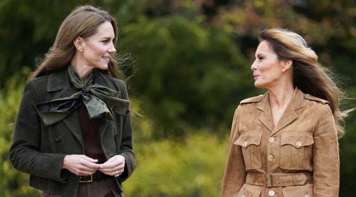 Melania Trump in Kate Middleton na prvem skupnem dogodku