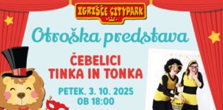 Pozdrav oktobru v Cityparku z otroško predstavo o prijateljstvu in poštenosti