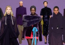 Barva slive oz. melancane je največji barvni hit jeseni 2025