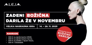 V ALEJO in Citypark na prižig prazničnih luči in številnih ugodnosti črnega petka