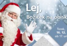 Imate pripravljene svoje želje? V ALEJO prihaja Božiček