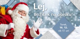 Imate pripravljene svoje želje? V ALEJO prihaja Božiček