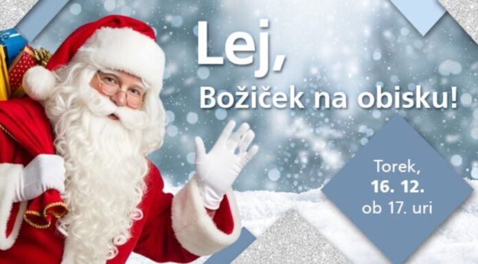 Imate pripravljene svoje želje? V ALEJO prihaja Božiček