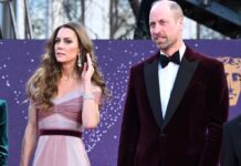 William in Kate na podelitvi nagrad BAFTA opazno tesnobna pod težo družinskega škandala
