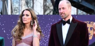 William in Kate na podelitvi nagrad BAFTA opazno tesnobna pod težo družinskega škandala