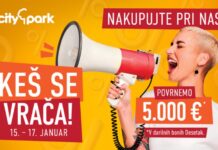 Ob začetku pomladi bodo v ALEJI in Cityparku skupaj podelili za kar 10.000 evrov DESETAKOV