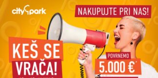 Ob začetku pomladi bodo v ALEJI in Cityparku skupaj podelili za kar 10.000 evrov DESETAKOV