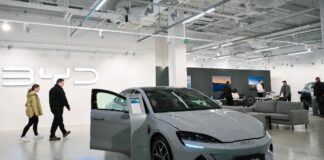 V Cityparku je BYD odprl svoj prvi avtosalon pri nas