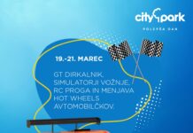Citypark vabi na dirkaški konec tedna: prvič pri nas bo razstavljen pravi GT dirkalnik