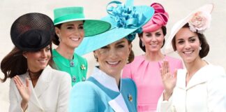 Vsi videzi Kate Middleton na slovesnostih »Trooping the Colour« do leta 2026