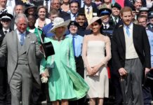 Princ Harry, Meghan in otroci so se po štirih letih ponovno srečali z dedkom, kraljem Charlesom