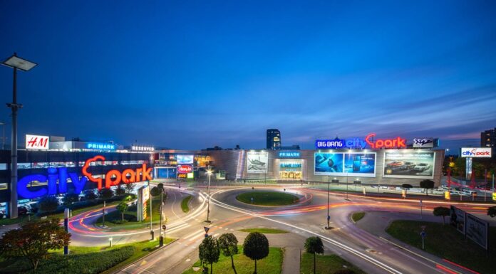 Prijetno ohlajeni Citypark polepša poletni dan