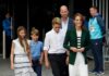 Princ William in Kate Middleton sta se pojavila v javnosti z vsemi otroki