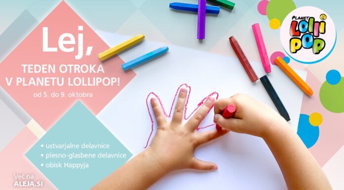 Teden otroka v ALEJI: veliko ustvarjalnosti in topline ter obisk Mačka Murija