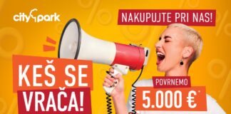 Pred krompirjevimi počitnicami bosta ALEJA in Citypark podelila za kar 10.000 evrov DESETAKOV